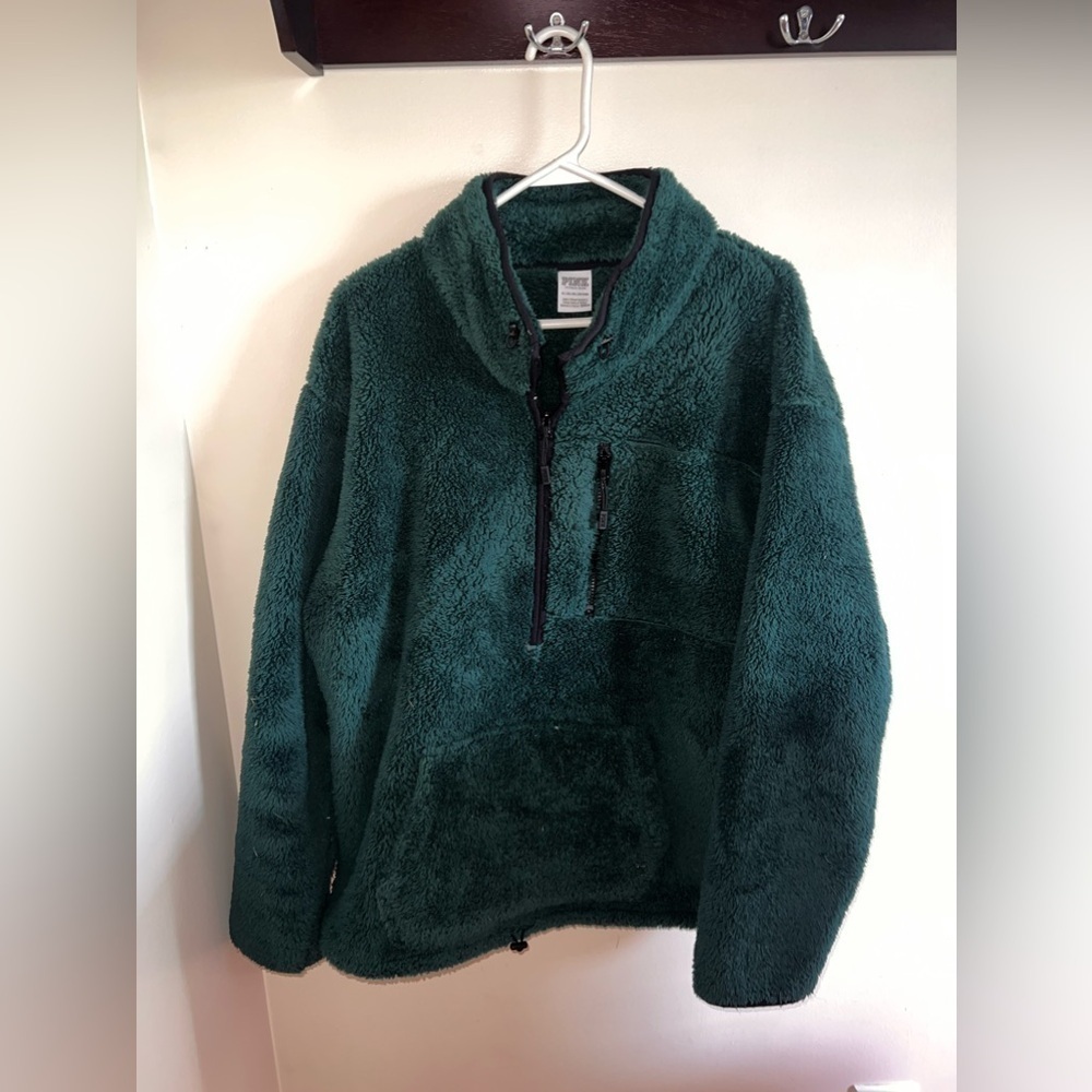 PINK Fleece Pull Over